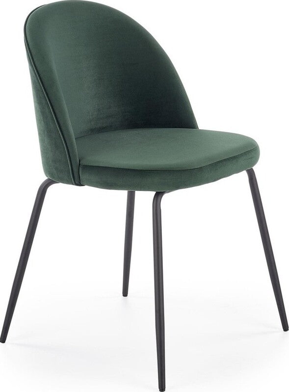 Kitchen Chair K314 | size: Width: 49cm, Height: 80cm, Depth: 50cm | color: Green | image: 1 | variant: 1003136