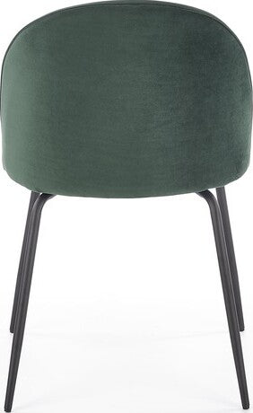 Kitchen Chair K314 | size: Width: 49cm, Height: 80cm, Depth: 50cm | color: Green | image: 3 | variant: 1003136