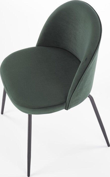 Kitchen Chair K314 | size: Width: 49cm, Height: 80cm, Depth: 50cm | color: Green | image: 6 | variant: 1003136