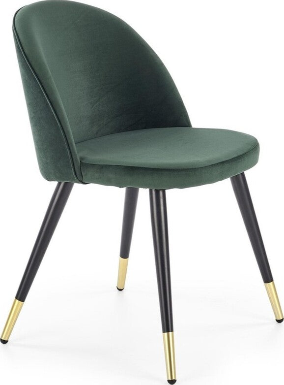 Kitchen Chair K315 | size: Width: 50cm, Height: 76cm, Depth: 55cm | color: Green | image: 1 | variant: 1003139
