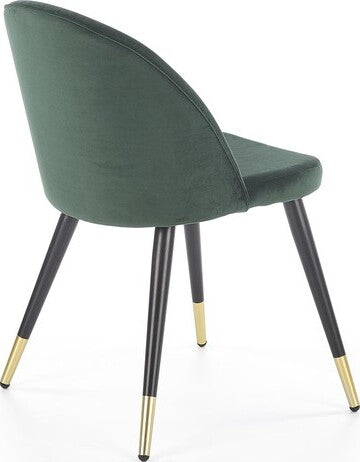 Kitchen Chair K315 | size: Width: 50cm, Height: 76cm, Depth: 55cm | color: Green | image: 4 | variant: 1003139