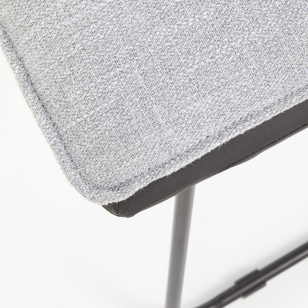 Kitchen Chair K326 | size: Width: 49cm, Height: 85cm, Depth: 55cm | color: Gray | image: 4 | variant: 1011472