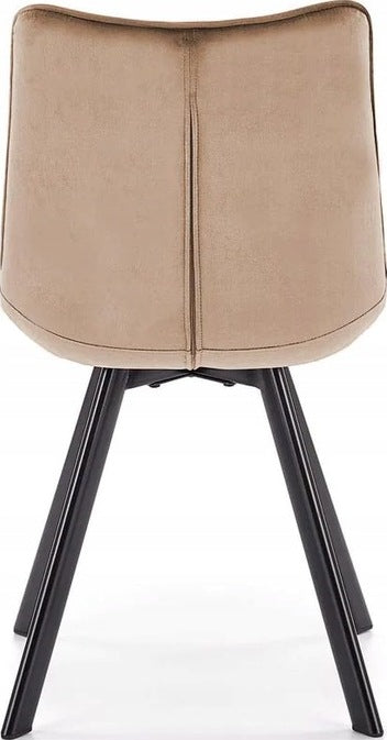 Kitchen Chair K332 | size: Width: 46cm, Height: 84cm, Depth: 61cm | color: Beige | image: 4 | variant: 1003151