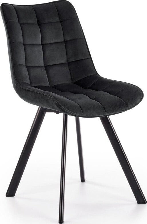 Kitchen Chair K332 | size: Width: 46cm, Height: 84cm, Depth: 61cm | color: Black | image: 1 | variant: 1003146