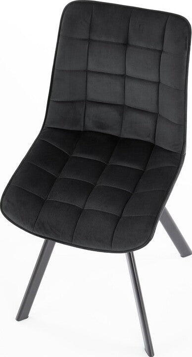 Kitchen Chair K332 | size: Width: 46cm, Height: 84cm, Depth: 61cm | color: Black | image: 6 | variant: 1003146