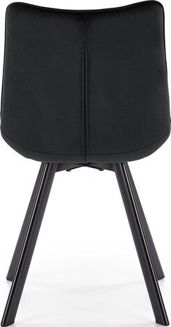 Kitchen Chair K332 | size: Width: 46cm, Height: 84cm, Depth: 61cm | color: Black | image: 7 | variant: 1003146