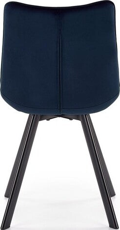 Kitchen Chair K332 | size: Width: 46cm, Height: 84cm, Depth: 61cm | color: Blue | image: 6 | variant: 1003148