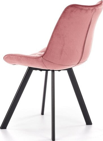 Kitchen Chair K332 | size: Width: 46cm, Height: 84cm, Depth: 61cm | color: Pink | image: 3 | variant: 1003150