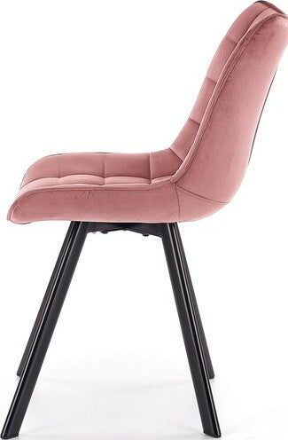 Kitchen Chair K332 | size: Width: 46cm, Height: 84cm, Depth: 61cm | color: Pink | image: 4 | variant: 1003150