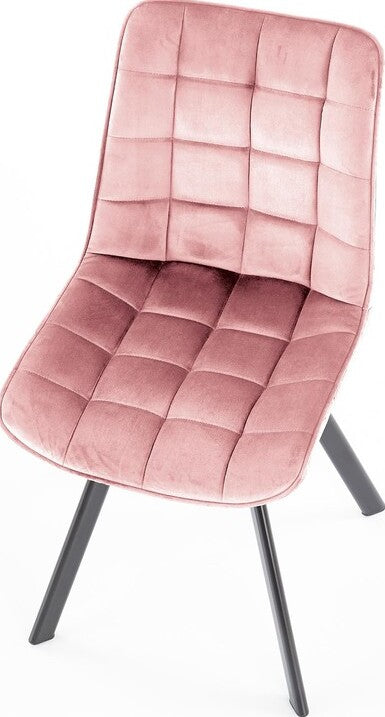 Kitchen Chair K332 | size: Width: 46cm, Height: 84cm, Depth: 61cm | color: Pink | image: 6 | variant: 1003150