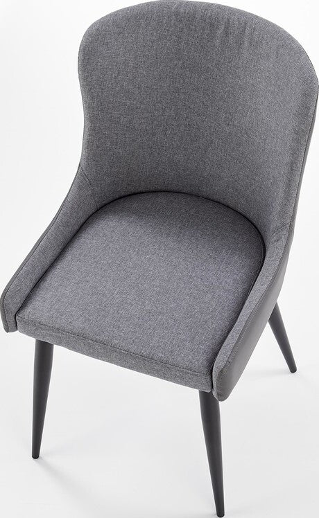 Kitchen Chair K333 | size: Width: 49cm, Height: 87cm, Depth: 62cm | color: Gray | image: 5 | variant: 1011465