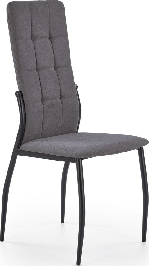 Kitchen Chair K334 | size: Width: 45cm, Height: 103cm, Depth: 54cm | color: Gray | image: 1 | variant: 1011432