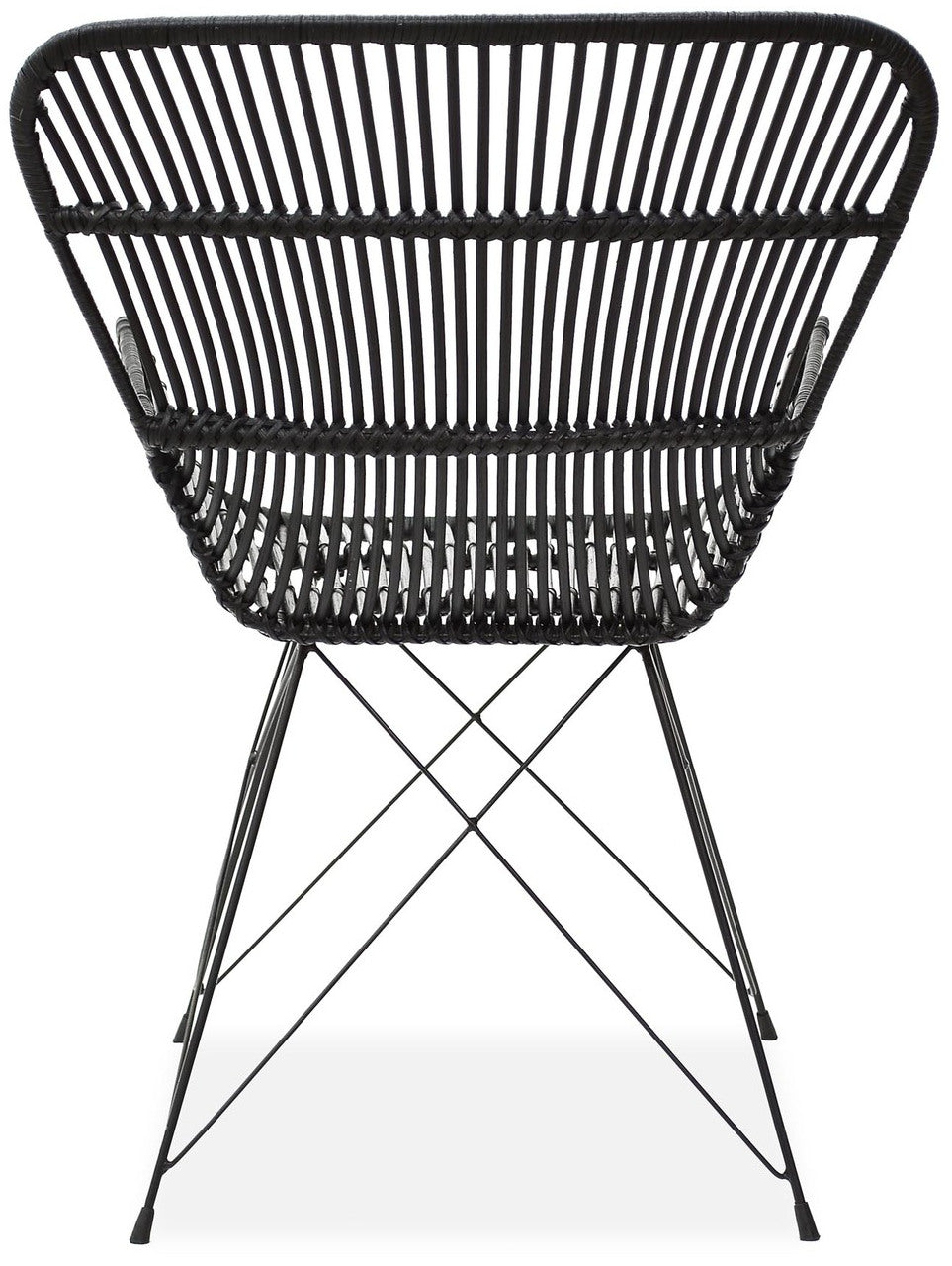 Kitchen Chair K335 | size: Width: 61cm, Height: 90cm, Depth: 63cm | color: Black | image: 2 | variant: 1003157