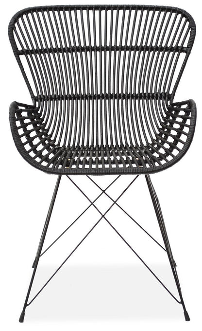 Kitchen Chair K335 | size: Width: 61cm, Height: 90cm, Depth: 63cm | color: Black | image: 4 | variant: 1003157