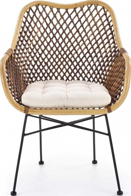 Kitchen Chair K336 | size: Width: 64cm, Height: 89cm, Depth: 64cm | color: Beige | image: 2 | variant: 1011495