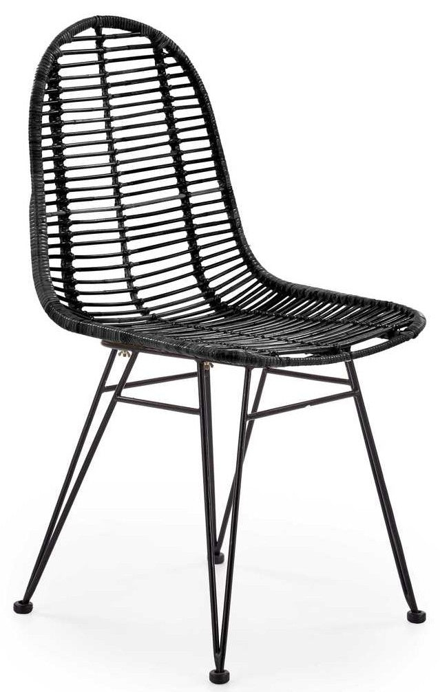 Kitchen Chair K337 | size: Width: 45cm, Height: 90cm, Depth: 55cm | color: Black | image: 0 | variant: 1003153