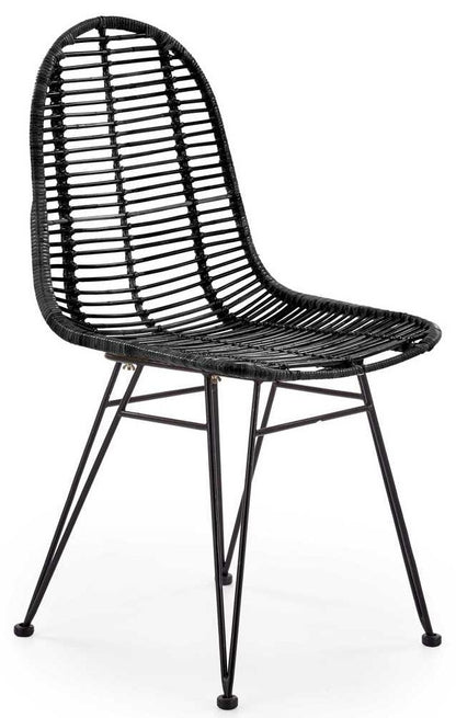 Kitchen Chair K337 | size: Width: 45cm, Height: 90cm, Depth: 55cm | color: Black | image: 0 | variant: 1003153