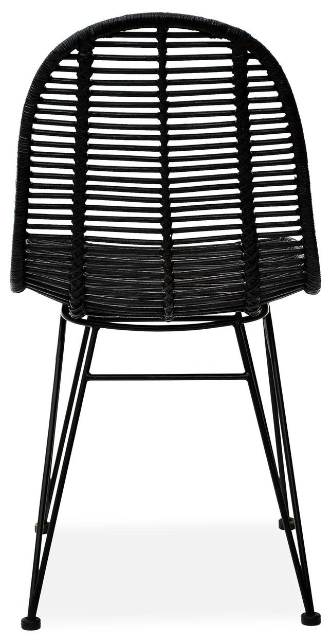 Kitchen Chair K337 | size: Width: 45cm, Height: 90cm, Depth: 55cm | color: Black | image: 1 | variant: 1003153