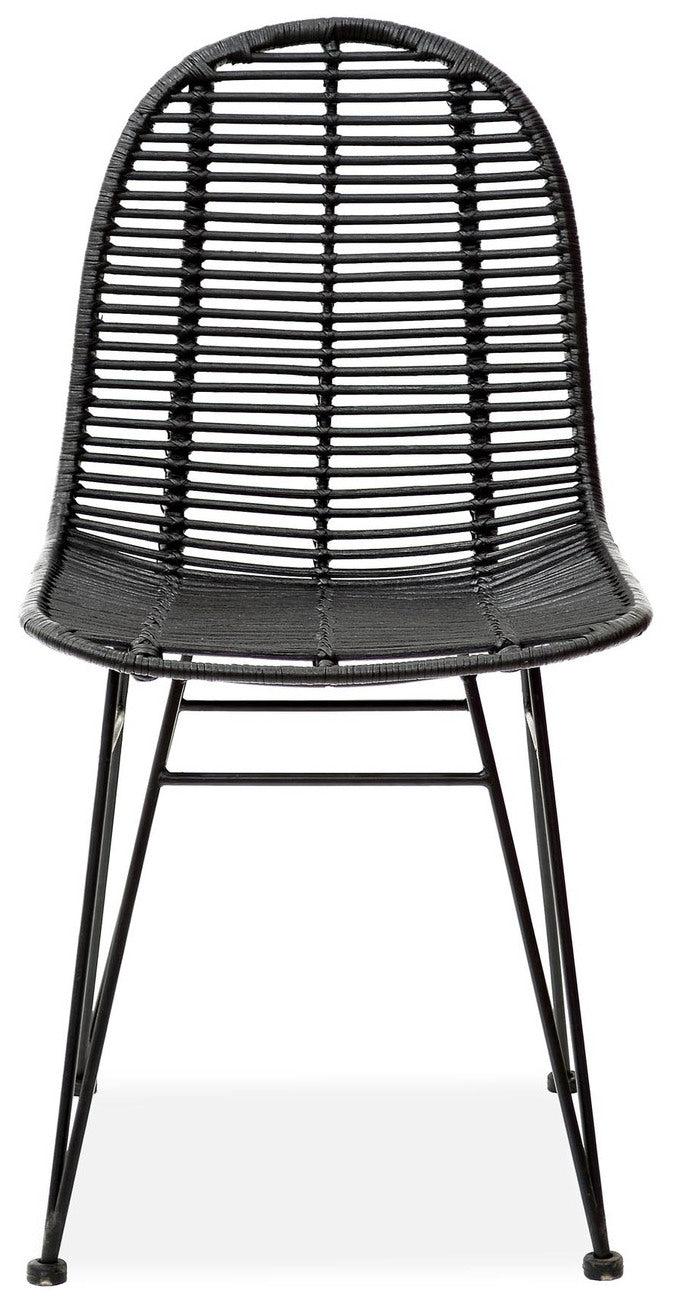 Kitchen Chair K337 | size: Width: 45cm, Height: 90cm, Depth: 55cm | color: Black | image: 2 | variant: 1003153
