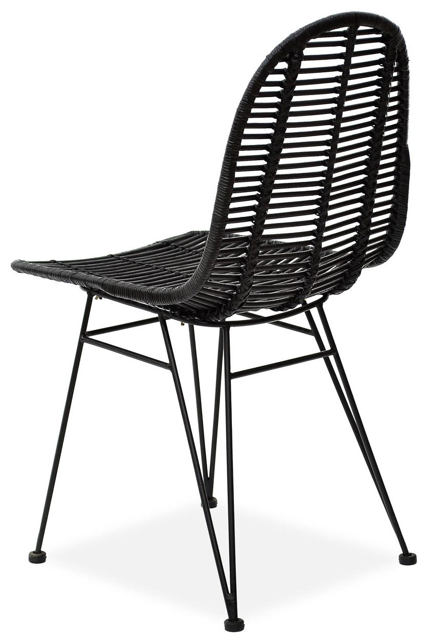 Kitchen Chair K337 | size: Width: 45cm, Height: 90cm, Depth: 55cm | color: Black | image: 5 | variant: 1003153