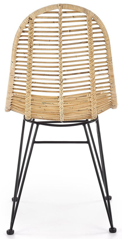 Kitchen Chair K337 | size: Width: 45cm, Height: 90cm, Depth: 55cm | color: Brown | image: 4 | variant: 1003154