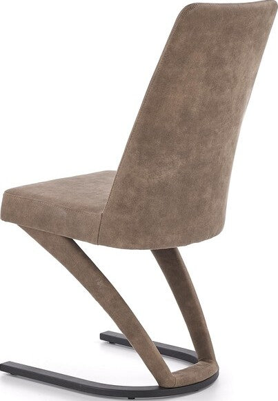 Kitchen Chair K338 | size: Width: 46cm, Height: 98cm, Depth: 61cm | color: Brown | image: 3 | variant: 1011481