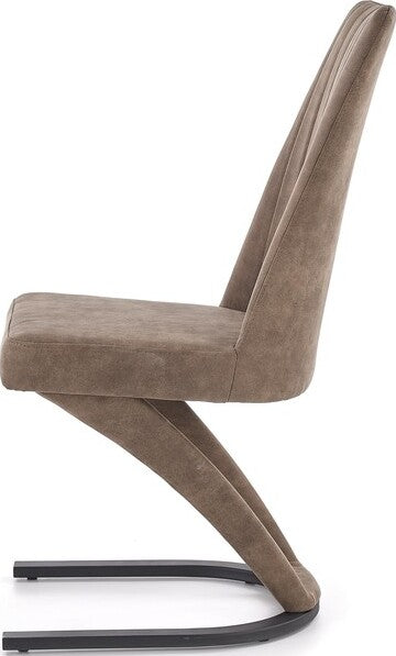 Kitchen Chair K338 | size: Width: 46cm, Height: 98cm, Depth: 61cm | color: Brown | image: 4 | variant: 1011481