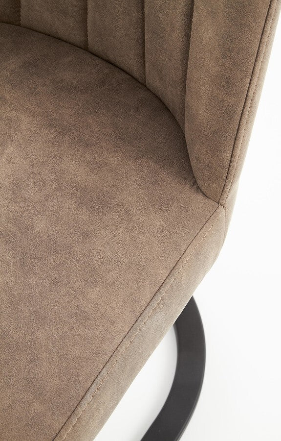 Kitchen Chair K338 | size: Width: 46cm, Height: 98cm, Depth: 61cm | color: Brown | image: 6 | variant: 1011481