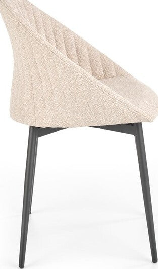 Kitchen Chair K357 | size: Width: 53cm, Height: 80cm, Depth: 50cm | color: Beige | image: 3 | variant: 1003160