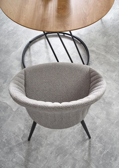 Kitchen Chair K357 | size: Width: 53cm, Height: 80cm, Depth: 50cm | color: Gray | image: 5 | variant: 1003159