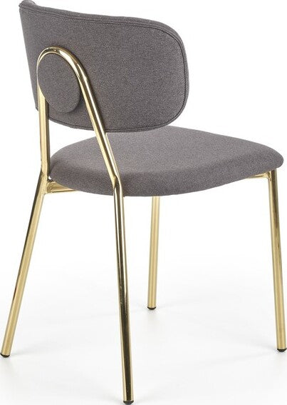 Kitchen Chair K362 | size: Width: 49cm, Height: 81cm, Depth: 51cm | color: Gray | image: 5 | variant: 1011500
