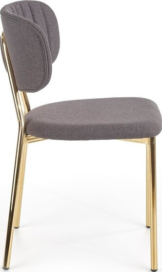 Kitchen Chair K362 | size: Width: 49cm, Height: 81cm, Depth: 51cm | color: Gray | image: 6 | variant: 1011500