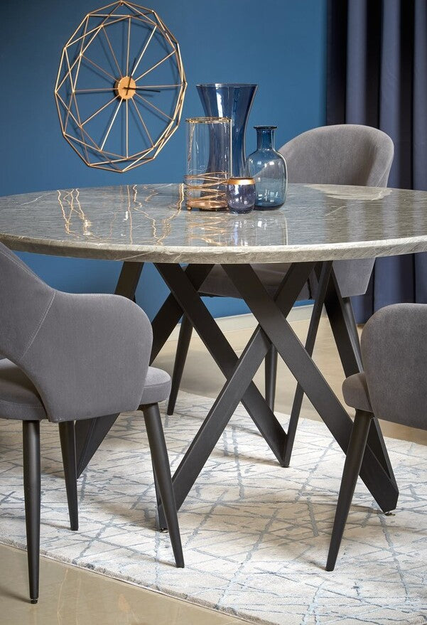 Kitchen Chair K364 | size: Width: 55cm, Height: 88cm, Depth: 55cm | color: Gray | image: 8 | variant: 1003166