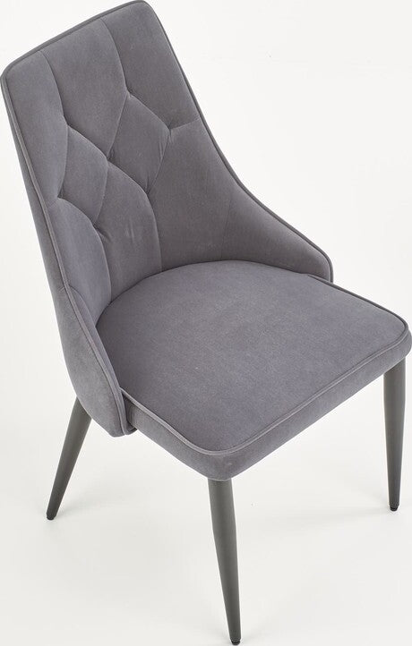 Kitchen Chair K365 | size: Width: 52cm, Height: 90cm, Depth: 57cm | color: Gray | image: 6 | variant: 1003169