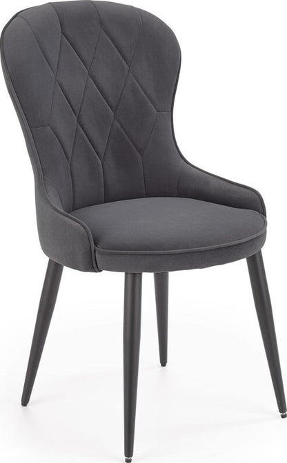 Kitchen Chair K366 | size: Width: 52cm, Height: 92cm, Depth: 58cm | color: Gray | image: 1 | variant: 1003174