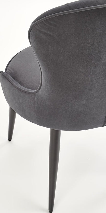 Kitchen Chair K366 | size: Width: 52cm, Height: 92cm, Depth: 58cm | color: Gray | image: 2 | variant: 1003174
