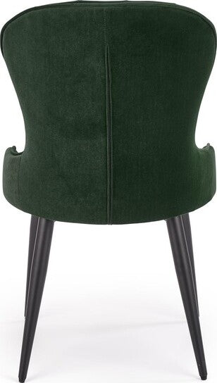 Kitchen Chair K366 | size: Width: 52cm, Height: 92cm, Depth: 58cm | color: Green | image: 4 | variant: 1003175