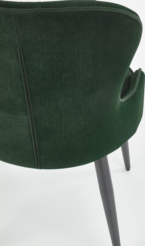 Kitchen Chair K366 | size: Width: 52cm, Height: 92cm, Depth: 58cm | color: Green | image: 7 | variant: 1003175