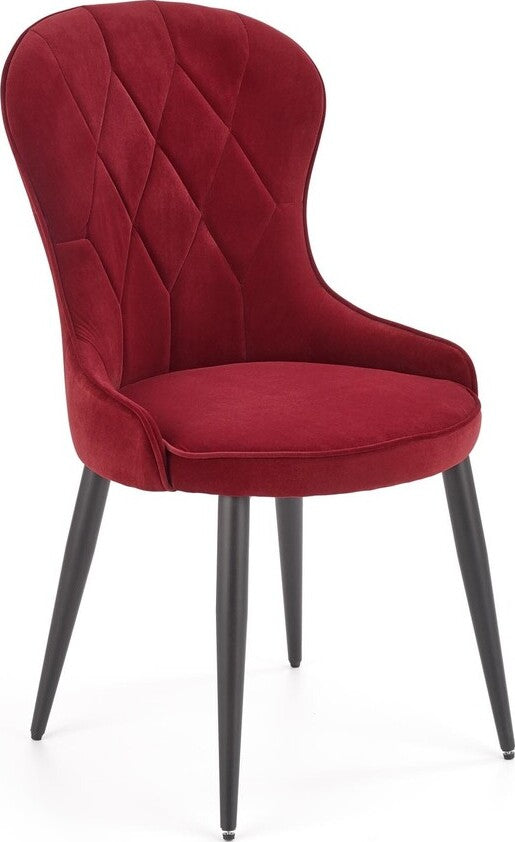 Kitchen Chair K366 | size: Width: 52cm, Height: 92cm, Depth: 58cm | color: Red | image: 1 | variant: 1003173