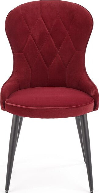 Kitchen Chair K366 | size: Width: 52cm, Height: 92cm, Depth: 58cm | color: Red | image: 5 | variant: 1003173