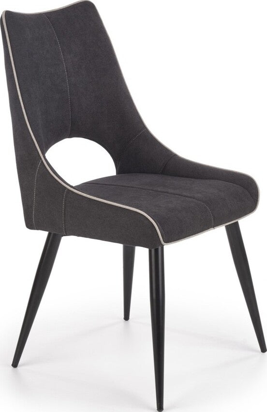 Kitchen Chair K369 | size: Width: 48cm, Height: 92cm, Depth: 58cm | color: Gray | image: 1 | variant: 1011463