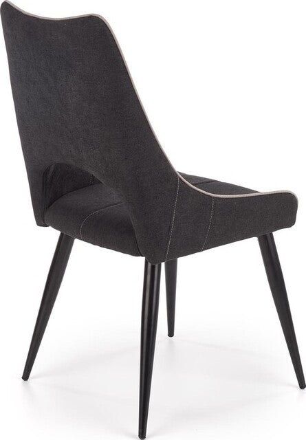 Kitchen Chair K369 | size: Width: 48cm, Height: 92cm, Depth: 58cm | color: Gray | image: 2 | variant: 1011463