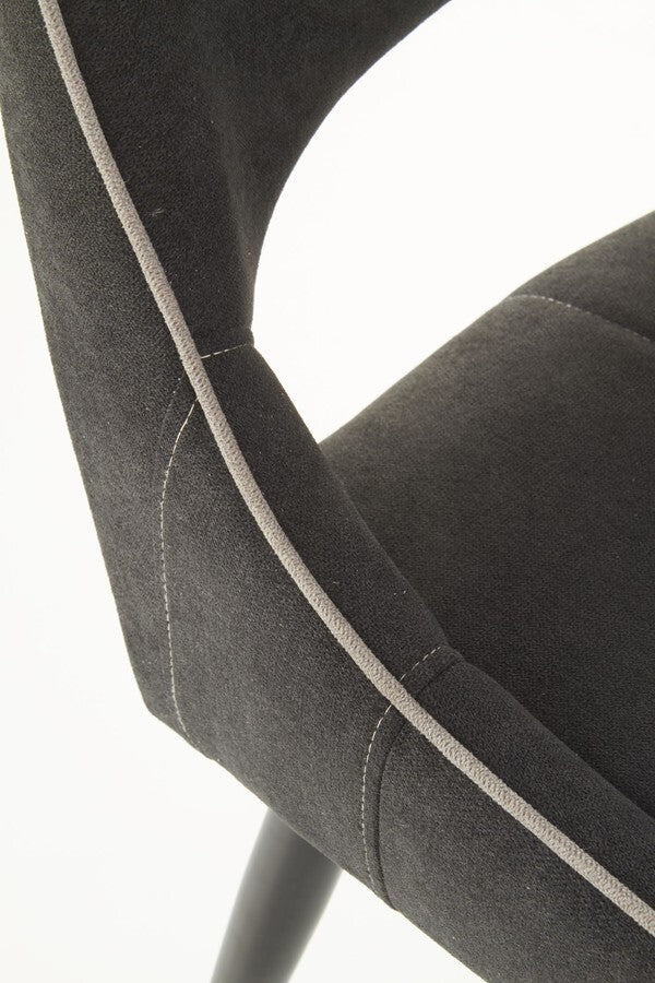 Kitchen Chair K369 | size: Width: 48cm, Height: 92cm, Depth: 58cm | color: Gray | image: 5 | variant: 1011463