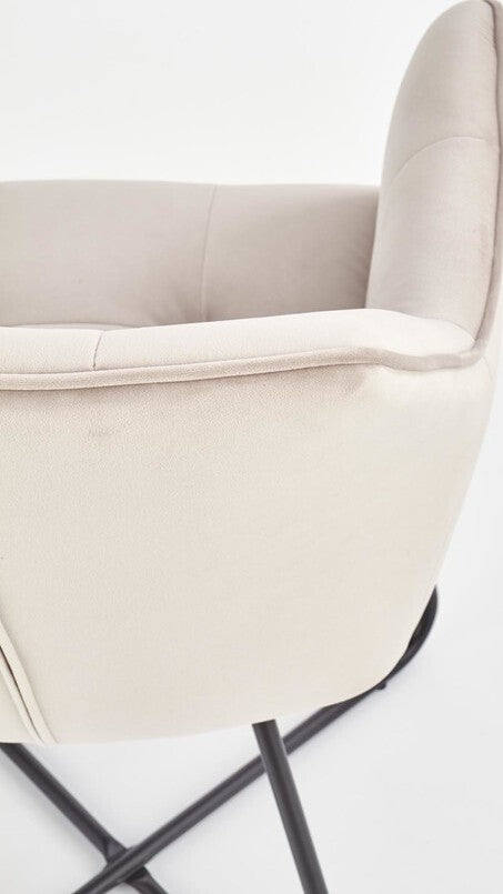 Kitchen Chair K377 | size: Width: 60cm, Height: 81cm, Depth: 62cm | color: Beige | image: 6 | variant: 1003182