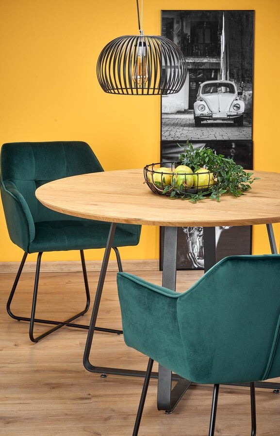 Kitchen Chair K377 | size: Width: 60cm, Height: 81cm, Depth: 62cm | color: Green | image: 7 | variant: 1003184