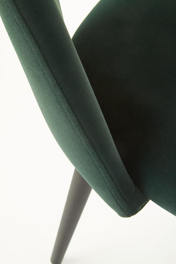 Kitchen Chair K384 | size: Width: 54cm, Height: 84cm, Depth: 57cm | color: Green | image: 6 | variant: 1003194