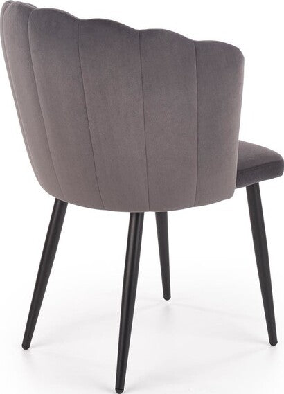 Kitchen Chair K386 | size: Width: 60cm, Height: 84cm, Depth: 58cm | color: Gray | image: 2 | variant: 1003200