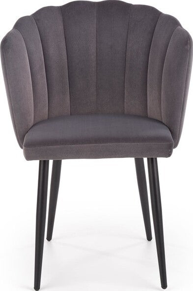 Kitchen Chair K386 | size: Width: 60cm, Height: 84cm, Depth: 58cm | color: Gray | image: 3 | variant: 1003200