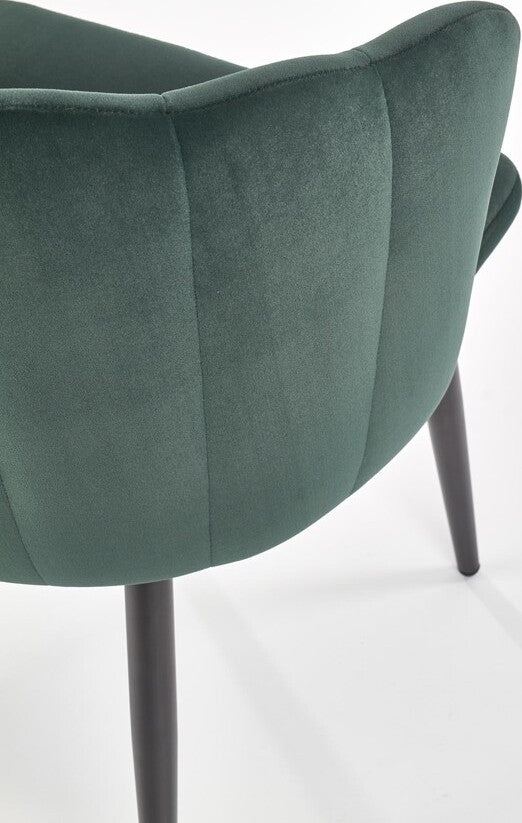 Kitchen Chair K386 | size: Width: 60cm, Height: 84cm, Depth: 58cm | color: Green | image: 5 | variant: 1003201