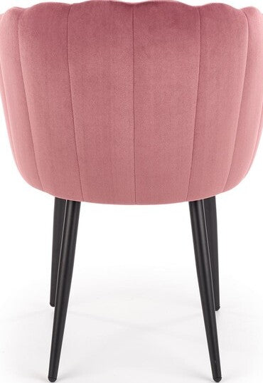 Kitchen Chair K386 | size: Width: 60cm, Height: 84cm, Depth: 58cm | color: Pink | image: 3 | variant: 1003202